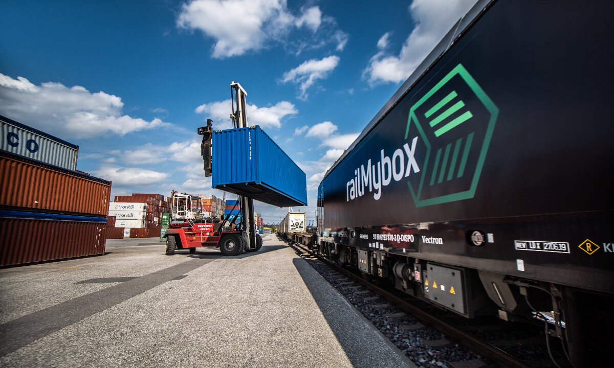 railMybox digitalisiert Containertransporte im kombinierten Verkehr